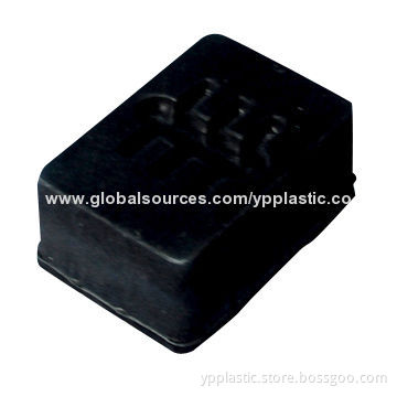 Black Color Plastic PS Flocking Tray, 0.5-1.2mm Thickness Range